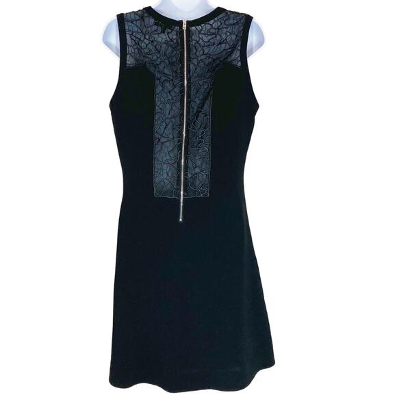 Rag & Bone Women's Mijo Sleeveless Shift Dress With Lace Bodice Panel A-Line 8 - Picture 4 of 16
